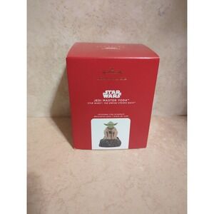 2020 Hallmark Star Wars JEDI MASTER YODA Keepsake Magic Ornament New